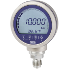 WIKA G 1/2 Wireless Pressure Gauge, 100 mm, 40 bar