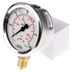WIKA G 1/4 Pressure Gauge, 63 mm, 600 bar, RSCAL