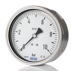 WIKA G 1/2 MNPT Pressure Gauge, 100 mm, 400 bar