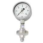WIKA G 1/2 Threaded Pressure Gauge, 100 mm, 1 bar
