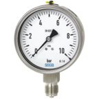 WIKA G 1/2 MNPT Pressure Gauge, 160 mm, 1.6 bar