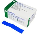 RS PRO Fabric Blue First Aid Bandages Plaster, 40 Per Pack Per Package