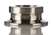 Vega, AC Series Tri-Clamp 2 Universal Adapter Fitting for Use with VEGABAR and VEGAPOINT Switches with 1 Threaded