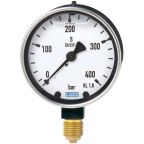 WIKA G 1/2 Pressure Gauge, 100 mm, 250 bar