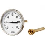 WIKA Dial Thermometer 120 °C, 3901793
