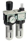 EMERSON – ASCO 1/8 in FRL, Semi Automatic Drain, 25 μm Filtration Size
