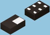 Nexperia PESD5V0V4UK,132 4-Element Uni-Directional TVS Diode Array, 6-Pin SOT