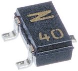onsemi MMBZ15VALT1G 2-Element Uni-Directional TVS Diode, 24 W, 3-Pin SOT-23