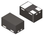 Infineon ESD5V3U2U03LRHE6327XTMA1 2-Element Uni-Directional ESD Protection Diode, 3-Pin TSLP