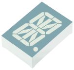Kingbright 1 16 Segment LED Display Anode Red 63mcd Right Side 30.5 mm