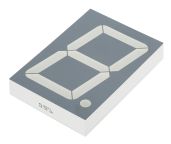 SA23-11EWA Kingbright 1 7 Segment LED Display Anode Red 57mcd Right Side 57 mm