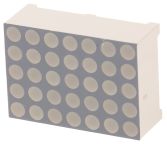TA07-11SURKWA Kingbright 1 Dot Matrix LED Display Anode Red 90mcd Right Side 17.2 mm