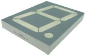 SA40-18SYKWA Kingbright 1 7 Segment LED Display Anode Yellow 450mcd Right Side 101 mm
