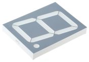 SA40-19SGWA Kingbright 1 7 Segment LED Display Anode Green 31mcd Right Side 101 mm