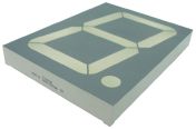 SA40-18SURKWA Kingbright 1 7 Segment LED Display Anode Red 250mcd Right Side 101 mm