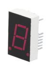 HDSP-N151 Broadcom 1 7 Segment LED Display Anode Red 14mcd Right Side 20.3 mm