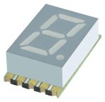 KCSA56-123 Kingbright 1 7 Segment LED Display Anode Green 25mcd Right Side 14.2 mm