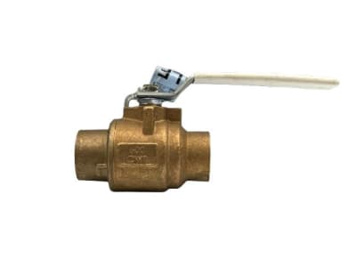 APOLLO VALVES 77CLF-207-01 - BALL VALVE, LEAD FREE BRONZE, 77CLF-A SERIES, 1-1/2" SIZE, SOLDER ENDS