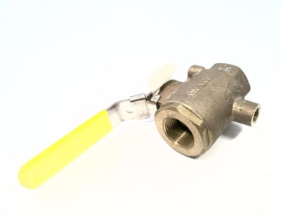 APOLLO VALVES 7K-105-27 - BALL VALVE, FULL PORT, THREADED, 1IN, BRONZE
