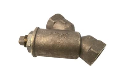 APOLLO VALVES 59LF-006-P2 - , Y STRAINER, BRONZE HOUSING MATERIAL, 1 1/4 INCH SIZE, 3/4 INCH TAP CAP WITH PLUG, 400 PSI, LOW LEAD