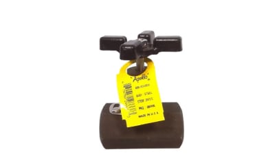 APOLLO VALVES 60B-103-0924 - GLOBE VALVE, 1/2 INCH NPT, CAST STEEL, STEM: 316 STAINLESS STEEL, 1000 PSI