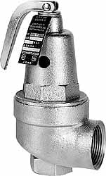 APOLLO VALVES 10-615-10 - APOLLO CONBRACO IV HOT WATER RELIEF VALVE, HIGH CAPACITY, 50PSI, 1" F X 1-1/4"F