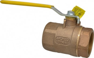 APOLLO VALVES 70-108-01 - STANDARD MANUAL BALL VALVE: 2" PIPE, STANDARD PORT FNPT X FNPT (MOQ=1, PKG QTY=1)