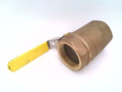 APOLLO VALVES 80-108-27 - BALL VALVE, 2 INCH, BRONZE BODY, BRASS STEM/BALL, RPTFE SEALS