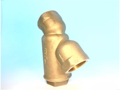 APOLLO VALVES 59LF-007-01 - Y-STRAINER, MODEL YB-112LF, 59LF SERIES, 1.5IN SIZE, 5.75IN FNPT, 6IN SOLDER, BRONZE, 20 MESH