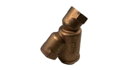 APOLLO VALVES 59-005-01 - Y-STRAINER, 59 SERIES, BRONZE BODY MATERIAL, 50 MESH, 1 INCH NPT, HEAVY PATTERN