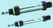 Parker 25 mm Pneumatic Piston Rod Cylinder - P1A Series, Double Acting Acting