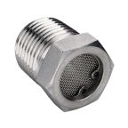 Parker 4 MDF-SS Hydraulic Fitting Male NPT, Stainless Steel, 0.25 in Hose ID