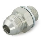 Parker 8-8F4OMXS Hydraulic Fitting Male G, 37 °, Steel, 0.5 in Hose ID