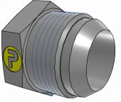Parker Blanking Plug 25 mm OD x 34mm
