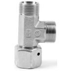 Parker EL12LCF Hydraulic Fitting Male, 24 °, Steel