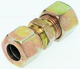 Parker G10LCF Hydraulic Fitting, 0.5 °, Steel, Stainless Steel, 10 mm Hose ID