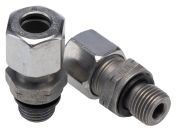 Parker GE10LREDCF Hydraulic Fitting Male G, 90 °, Steel, 10 mm Hose ID