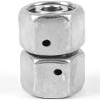 Parker GZ22LCF Hydraulic Fitting Male, Steel, 22 mm Hose ID