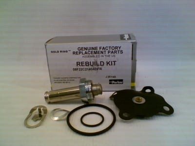 Parker Hannifin 08F22C2140ADFR - VALVE REPAIR KIT GOLD RING 1/2NPT 2WAY