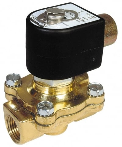 Parker Hannifin 12F22C2148A3F - SOLENOID VALVE: 2-WAY, 3/4" PORT, NPT