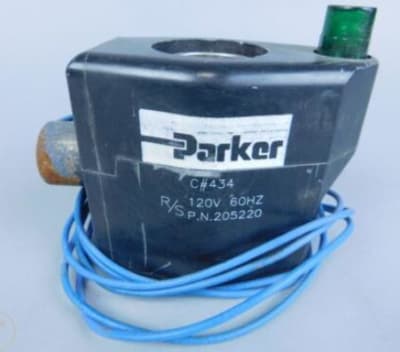 Parker Hannifin 205220 - DISCONTINUED BY MANUFACTURER, COIL SOLENOID, 120V, 60 HZ