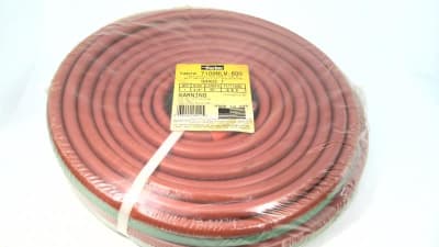 Parker Hannifin 7109NLM-600 - 3/8" INSIDE X 0.656" OUTSIDE DIAM, GRADE T WELDING HOSE GREEN & RED, 50' LONG, TWIN STYLE, 200 PSI WORKING PRESSURE