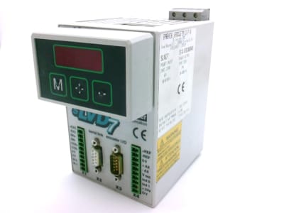 Parker Hannifin SLVD7 - COMPACT DIGITAL SERVO DRIVE, 230 VAC INPUT POWER, 50/60 HZ, 24 VDC CONTROL VOLTAGE, 7 AMP RATED OUTPUT, 450 HZ MAX OUTPU