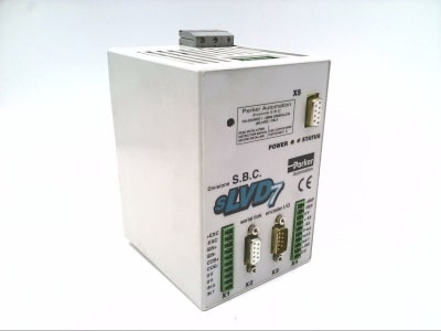 Parker Hannifin SLVD7-NKP - DISCONTINUED BY MANUFACTURER, SERVO DRIVE, 7A, NO KEYPAD, UP TO 5 AMPS OF CONTINUOUS CURRENT (RMS)