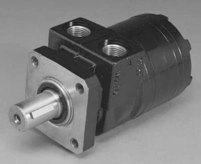Parker Hannifin TB0065AS100AAAA - HIGH TORQUE MOTOR, MEDIUM DUTY, LOW SPEED, 65 CM3/U, SAE "A" 2 BOLT, 7/8-14 SAE, 1" KEYED, STANDARD ROTATION, BLACK PAIN