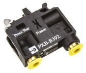 Parker Plunger Pneumatic Manual Control Valve PXB Series Push-In 4 mm, III B