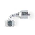 Parker, 11C77-16-8 Stainless Steel Steel Hydraulic Fitting, Female, 90 °, DKOS 24mm