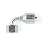 Parker, 11C77-38-20 Stainless Steel Steel Hydraulic Fitting, Female M52 x 2, 90 ° -20in