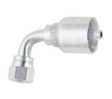 Parker, 13977-10-10 Steel Hydraulic Fitting, Female, 90 °, DKJ 45° 0.625in
