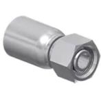 Parker, 13977-10-12 Steel Hydraulic Fitting, Female JIC, DKJ 7/8-14, 90 °, Crimp 0.75in